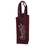 Custom VINE1 1 Wine Bottle Bag Contains 20% Post-Industrial Recycled Content, Price/each