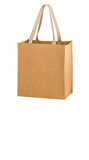 Blank Tsunami - Washable Kraft Paper Grocery Tote Bag With Web Handle