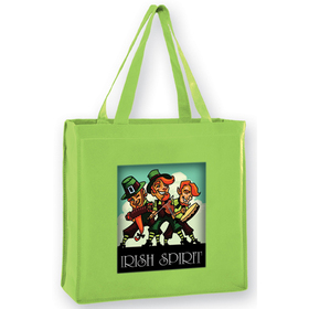 Custom Y2K13513EV 13"W X 5"Gusset X 13"H Tote Bags With Non-Woven And Polypropylene Material