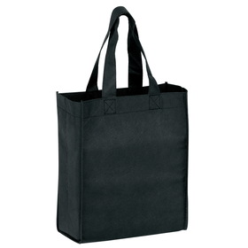 8"W x 4"G x 10"H Non-woven Tote Bags - Blank