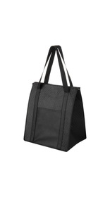 Blank Insulated Non-Woven Grocery Tote Bag and Poly Board Insert