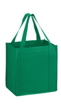 Blank Heavy Duty Non-Woven Grocery Tote Bag With Poly Board Insert, 12