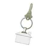 Custom Creative Gifts House Key Chain, Nickel Plate 3
