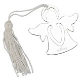 Custom Creative Gifts Standing Angel Bookmark, Nickel Plate 2.5