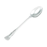 Custom Creative Gifts King'S Pattern Stuffing Spoon, Nickel Plate 12.75