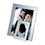 Custom Creative Gifts Silhouette Frame, Nickel Plate Holds 5" x 7" Photo, Price/each