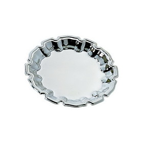 Custom Creative Gifts Chippendale Tray, SS 7"