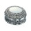 Custom Creative Gifts Beaded Antique Round Box, Silver Plate, 4.5" Dia, Price/each
