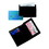Custom Creative Gifts Black Leather Expanding Card Case, 4" L, Price/each