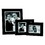Custom Creative Gifts Ebony Frame Holds 5" x 7" Photo, Price/each