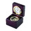 Custom Creative Gifts Square Wood Box Clock & Compass, Price/each