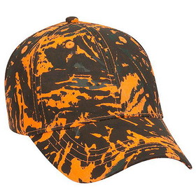 OTTO CAP 108-757 Camouflage Youth 6 Panel Low Profile Baseball Cap
