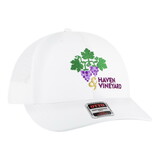 Custom OTTO CAP 112-3 6 Panel Mid Profile Mesh Back Trucker Hat
