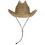 OTTO CAP 129-1326 Straw Cowboy Hat w/Adjustable Cord