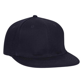 Custom OTTO CAP 13-725 "OTTO FLEX" 6 Panel Mid Profile Flat Visor Baseball Cap