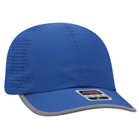 OTTO CAP 133-1258 Reflective 6 Panel Running Hat