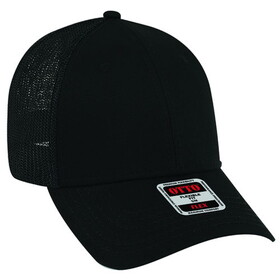 OTTO CAP 135-1230 "OTTO FLEX" 6 Panel Low Profile Mesh Back Trucker Hat