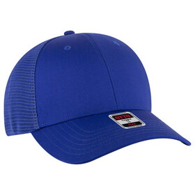 OTTO CAP 135-2 "OTTO FLEX" 6 Panel Low Profile Mesh Back Trucker Hat