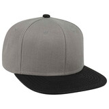 OTTO CAP 148-1191 6 Panel Mid Profile Flat Visor Baseball Cap