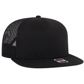 OTTO CAP 154-1174 "OTTO SNAP" 5 Panel Mid Profile Mesh Back Trucker Snapback Hat