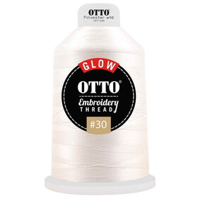 OTTO CAP 157-104 Embroidery Glow in the Dark Thread #30 4,400 yd. King Cone