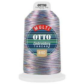 OTTO CAP 157-107 Embroidery Multicolor Thread #40 5,500 yd. King Cone