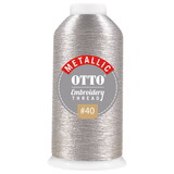 OTTO CAP 157-110 Embroidery Metallic Thread #40 1100 yd. Cone