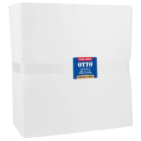 OTTO CAP 159-111 Embroidery Stabilizer Backing Tear Away Sheets