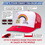 OTTO CAP 164-1190 "OTTO SNAP" 5 Panel Mid Profile Mesh Back Trucker Snapback Hat
