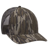 Custom OTTO CAP 171-1292 Mossy Oak Camouflage Superior Polyester Twill 6 Panel Low Profile Mesh Back Baseball Cap - Embroidery