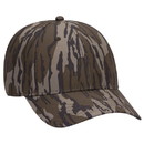 OTTO CAP 171-1295 Mossy Oak Camouflage Superior Polyester Twill 6 Panel Low Profile baseball cap