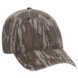 OTTO CAP 171-1296 Mossy Oak Camouflage Garment Washed 6 Panel Low Profile Baseball Cap