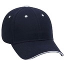 OTTO CAP 23-034 6 Panel Low Profile baseball cap