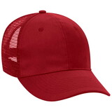 Custom OTTO CAP 30-1103 6 Panel Mid Profile Mesh Back Trucker Hat - Embroidery