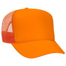 OTTO CAP 55-133 Neon 5 Panel High Crown Mesh Back Trucker Hat