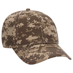 Custom OTTO 78-1177 CAP Digital Camouflage 6 Panel Low Profile Baseball Cap - Embroidery
