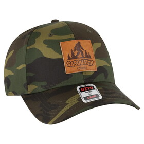 Custom OTTO CAP 78-353 Camouflage 6 Panel Low Profile Baseball Cap