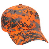 OTTO CAP 78-776 Digital Camouflage 6 Panel Low Profile Baseball Cap