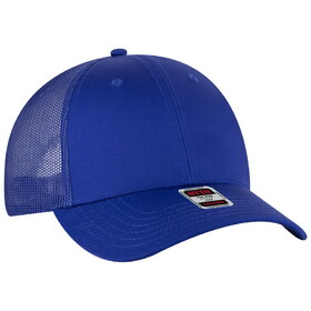 OTTO CAP 83-1239 6 Panel Low Profile Mesh Back Trucker Hat