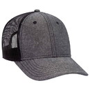 OTTO CAP 83-1279 6 Panel Low Profile Mesh Back Trucker Hat