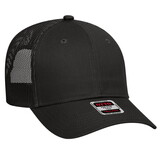 OTTO CAP 83-473 6 Panel Low Profile Mesh Back Trucker Hat