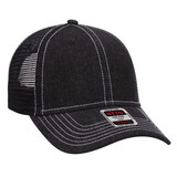 OTTO CAP 83-509 6 Panel Low Profile Mesh Back Trucker Hat