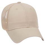 OTTO CAP 83-561 6 Panel Low Profile Mesh Back Trucker Hat