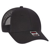 OTTO CAP 83-932 6 Panel Low Profile Mesh Back Trucker Hat