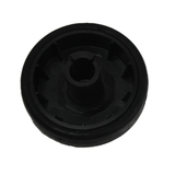 Built-In 155458 Wheel, REAR RUGMASTER W/SOFT RUBBER TIRE