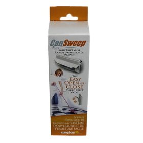 Built-In 845620A Vacpan, BASEBOARD INLET CANSWEEP ALMOND IVORY