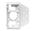Built-in 765568W, Mounting Plate, 2X4 Stud Construction Plastic