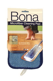 Bona AX0003053, Pad, Microplus Cleaning 4"X15" Blue