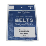 Bissell Belt, Right/Left Side 2X 8920/9200-9400 Gear 2 Pk