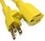 Cirrus: C-30008, Cord, 50' 16/3 Extension Yellow Commercial